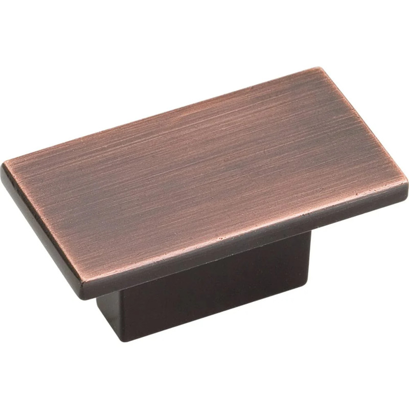 Mirada Knob, 1-9/16" O.L.,, Brushed Oil Rubbed Bronze